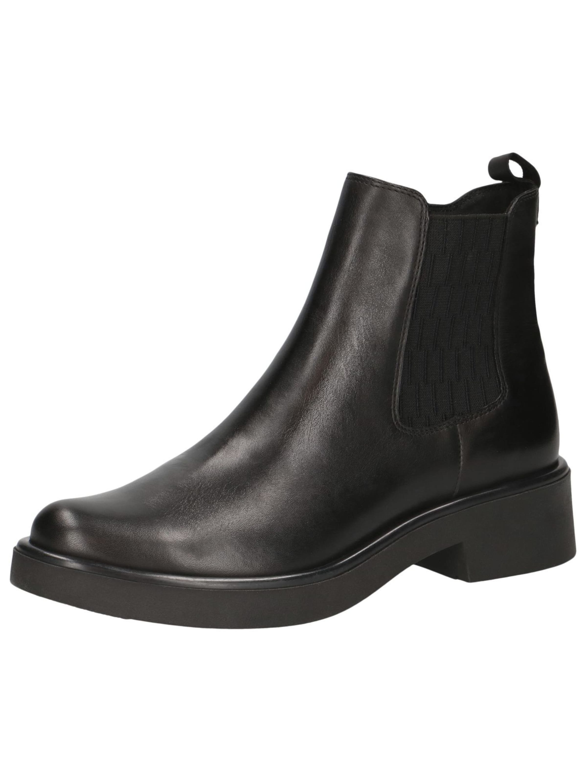 CAPRICE Chelsea Boots in Schwarz: Vorderseite