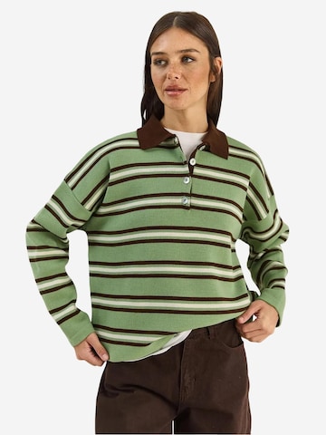 Pullover di Bianco Lucci in verde