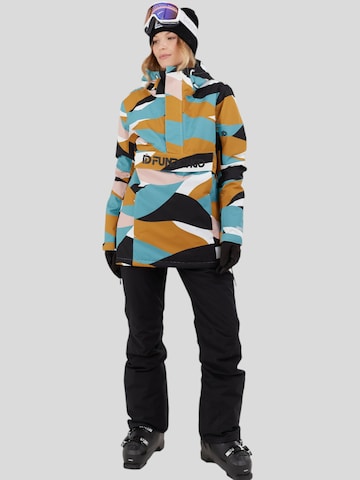 Fundango Skijacke 'Birch ECO Logo Anorak' in Grau