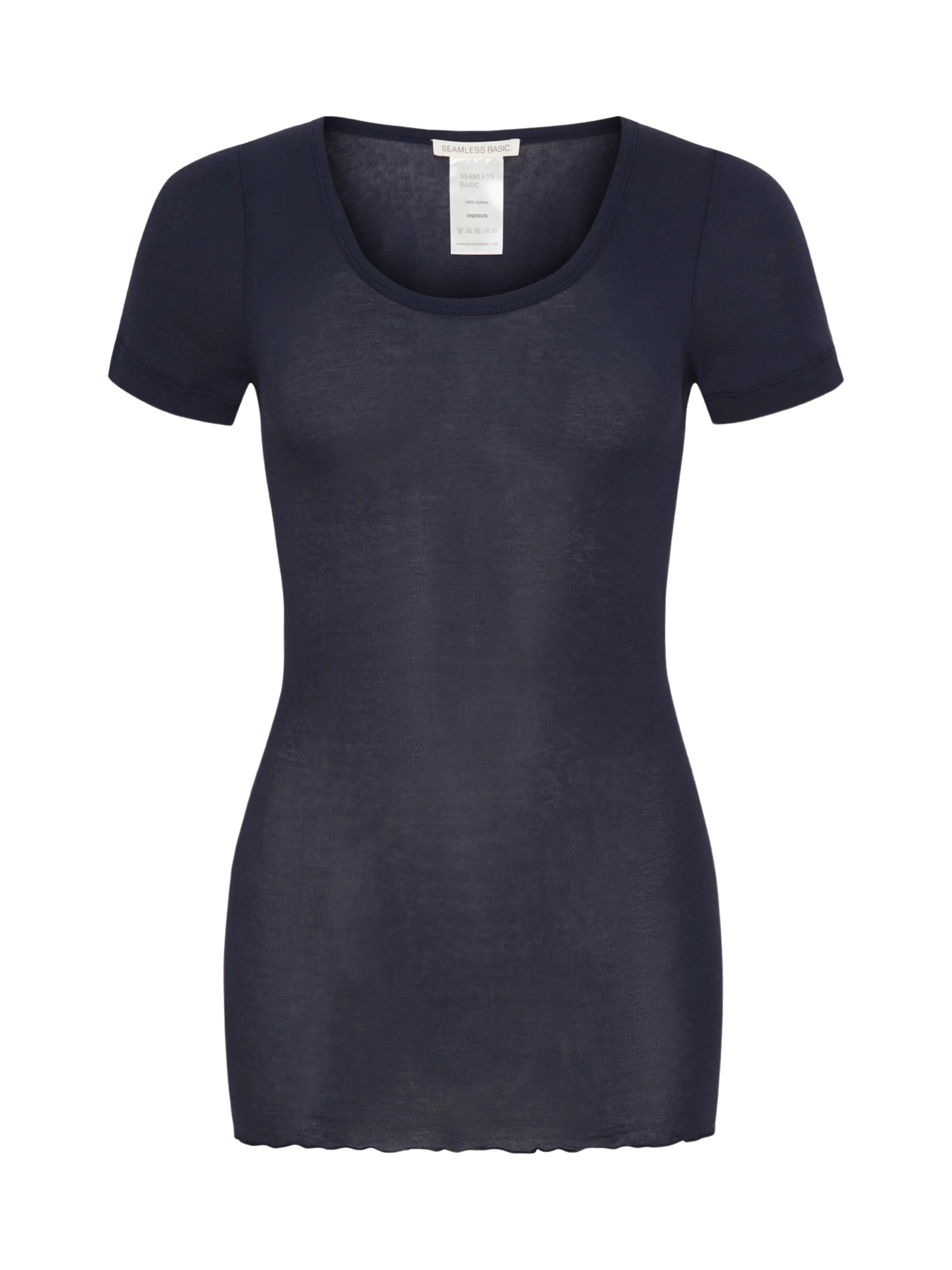 Seamless Basic Top 'Roseanna' - fekete: elől