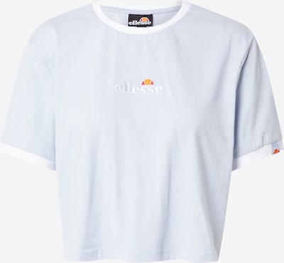 ELLESSE Tričko 'Derla' - svetlomodrá / oranžová / červená / biela, Produkt