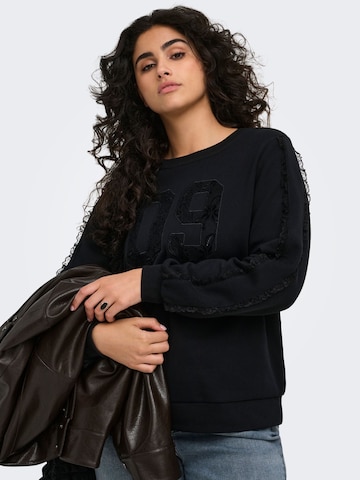 ONLY Carmakoma Sweatshirt 'CAR BEATRIX' in Zwart