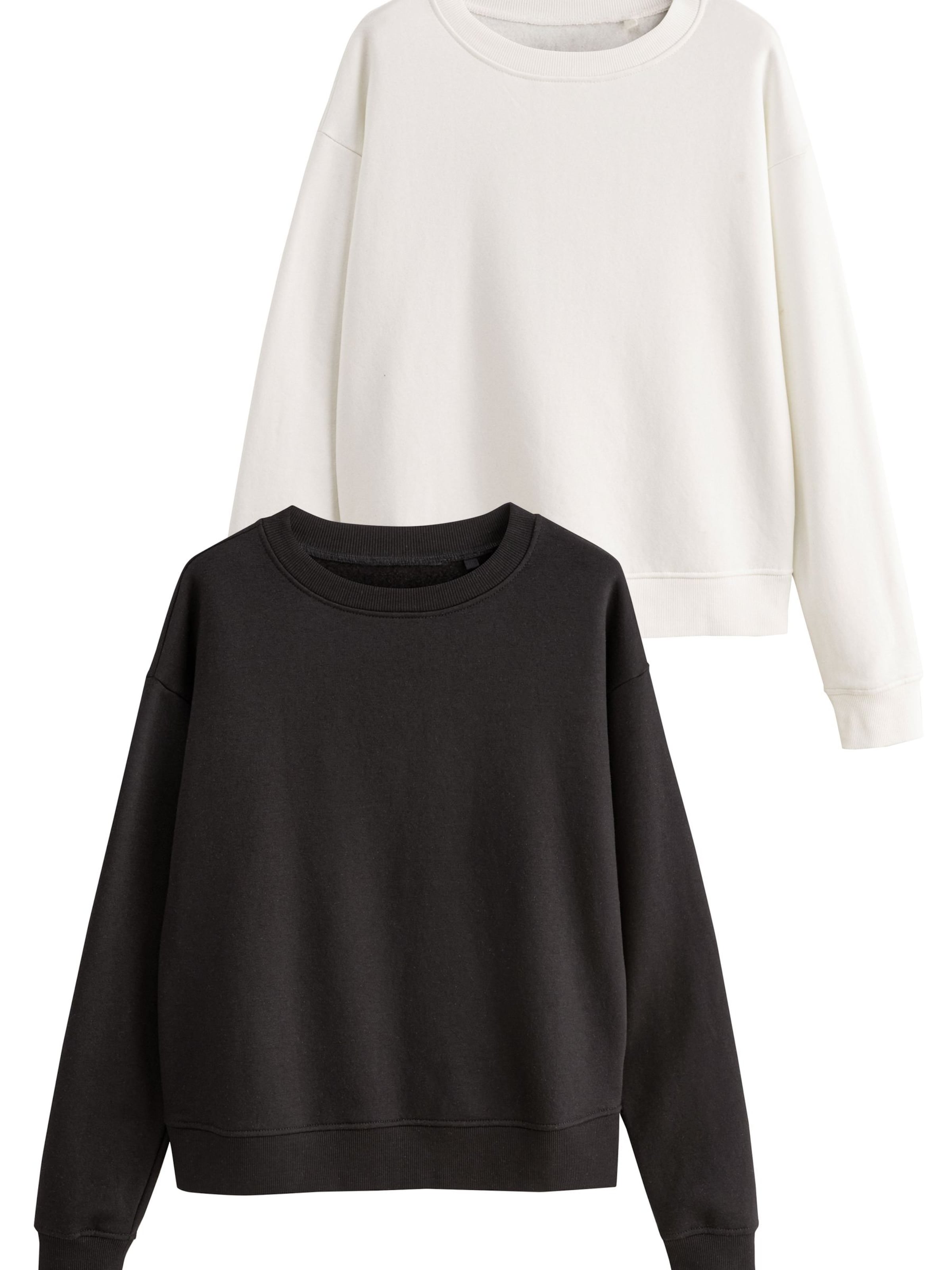 The Set Свитшот в Черный: спереди