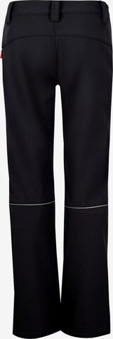 TROLLKIDS Regular Outdoor Pants 'Fjell' in Black