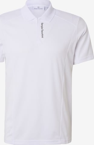Maglietta 'Adriatico' di Sergio Tacchini in bianco: frontale