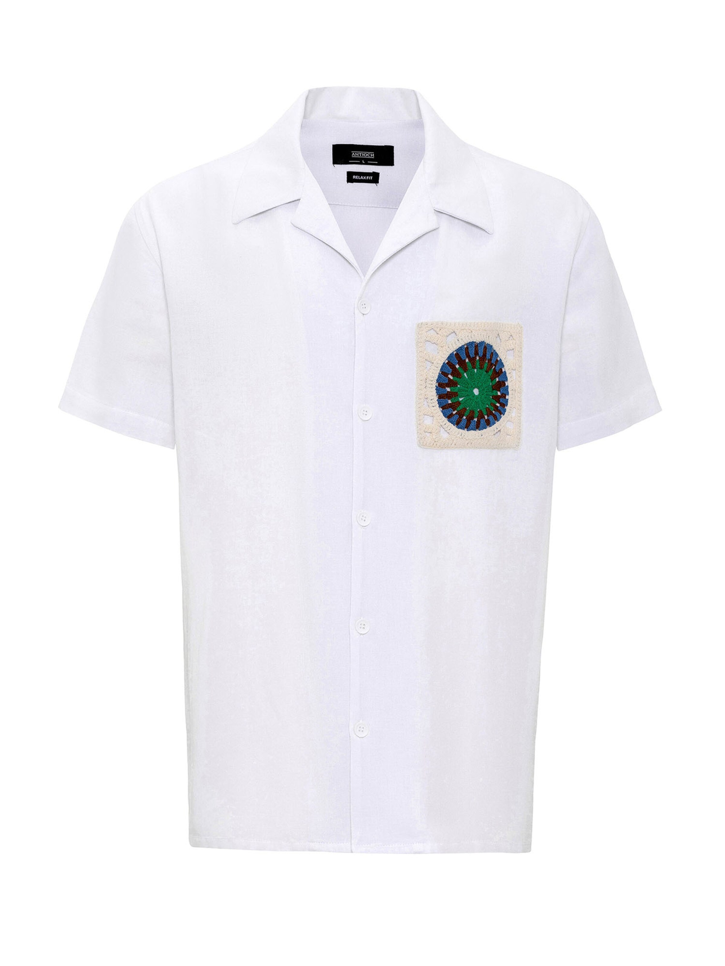 Antioch Regular fit Ing - fehér: elől