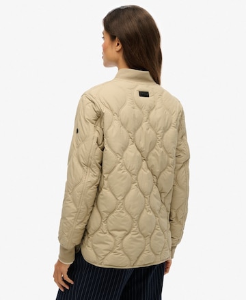 Superdry Tussenjas in Beige