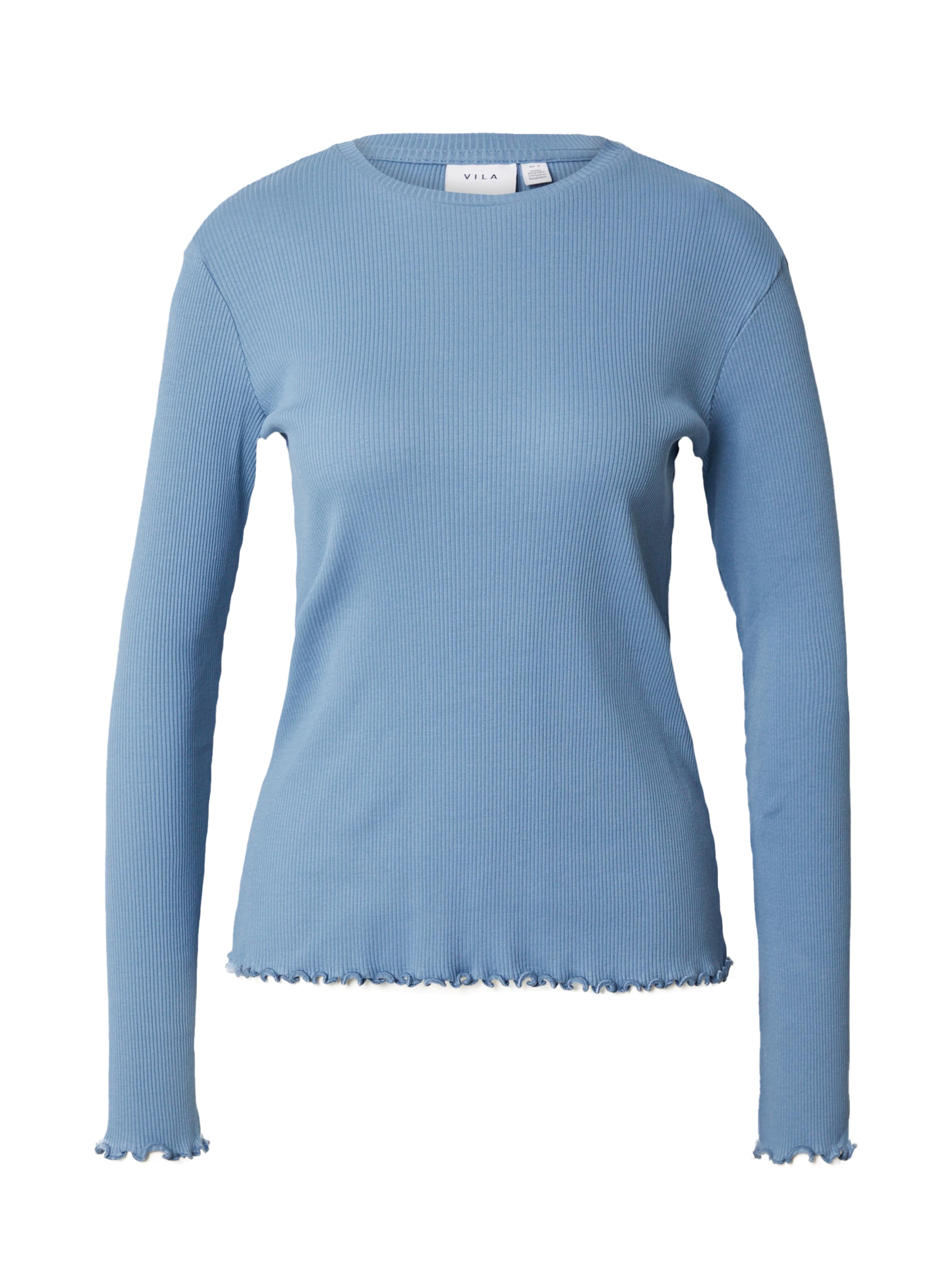 zils VILA T-Krekls 'VITHESSA': no priekšpuses