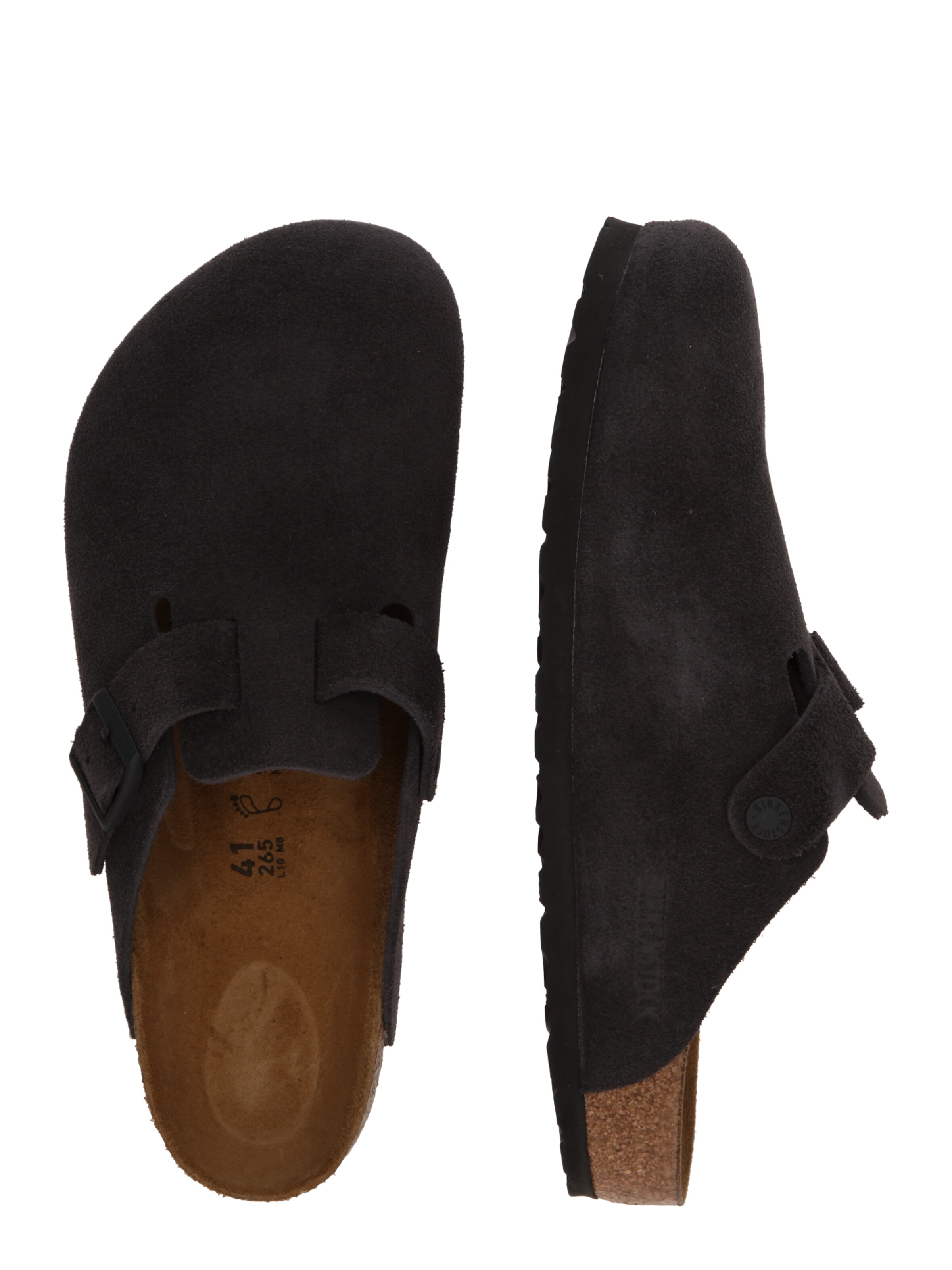BIRKENSTOCK Mules 'Boston' in Grey