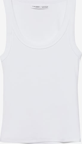 Pull&Bear Top in White: front