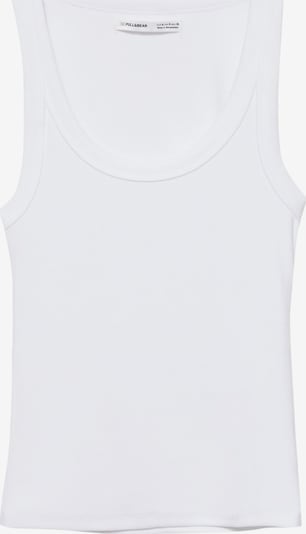Pull&Bear Toppi koossa XS värissä valkoinen, Tuotenäkymä