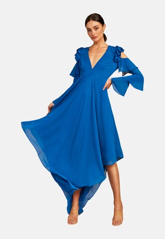 KADIJE BARRY Evening Dress in Blue