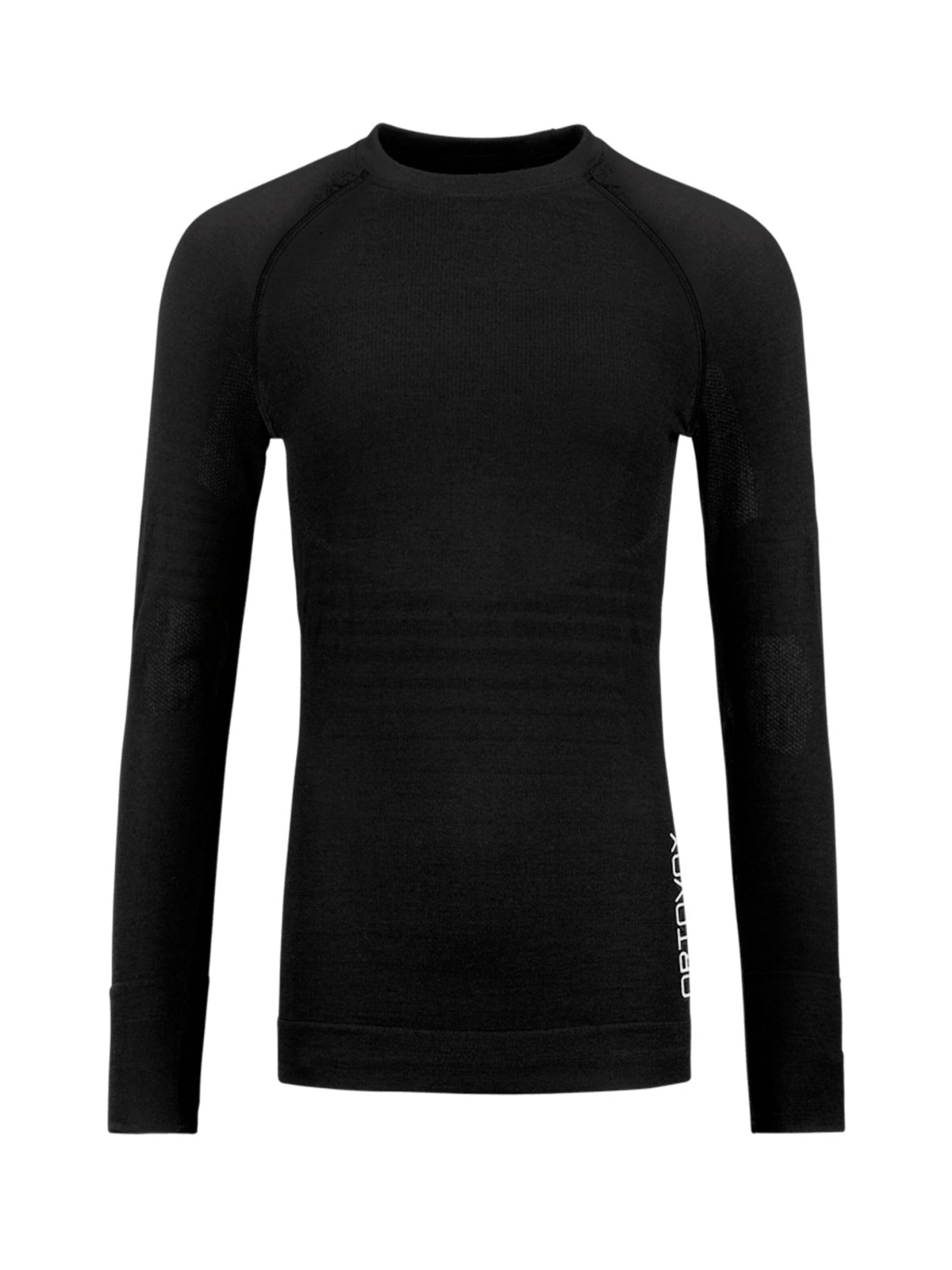 ORTOVOX Athletic Underwear in Black: front