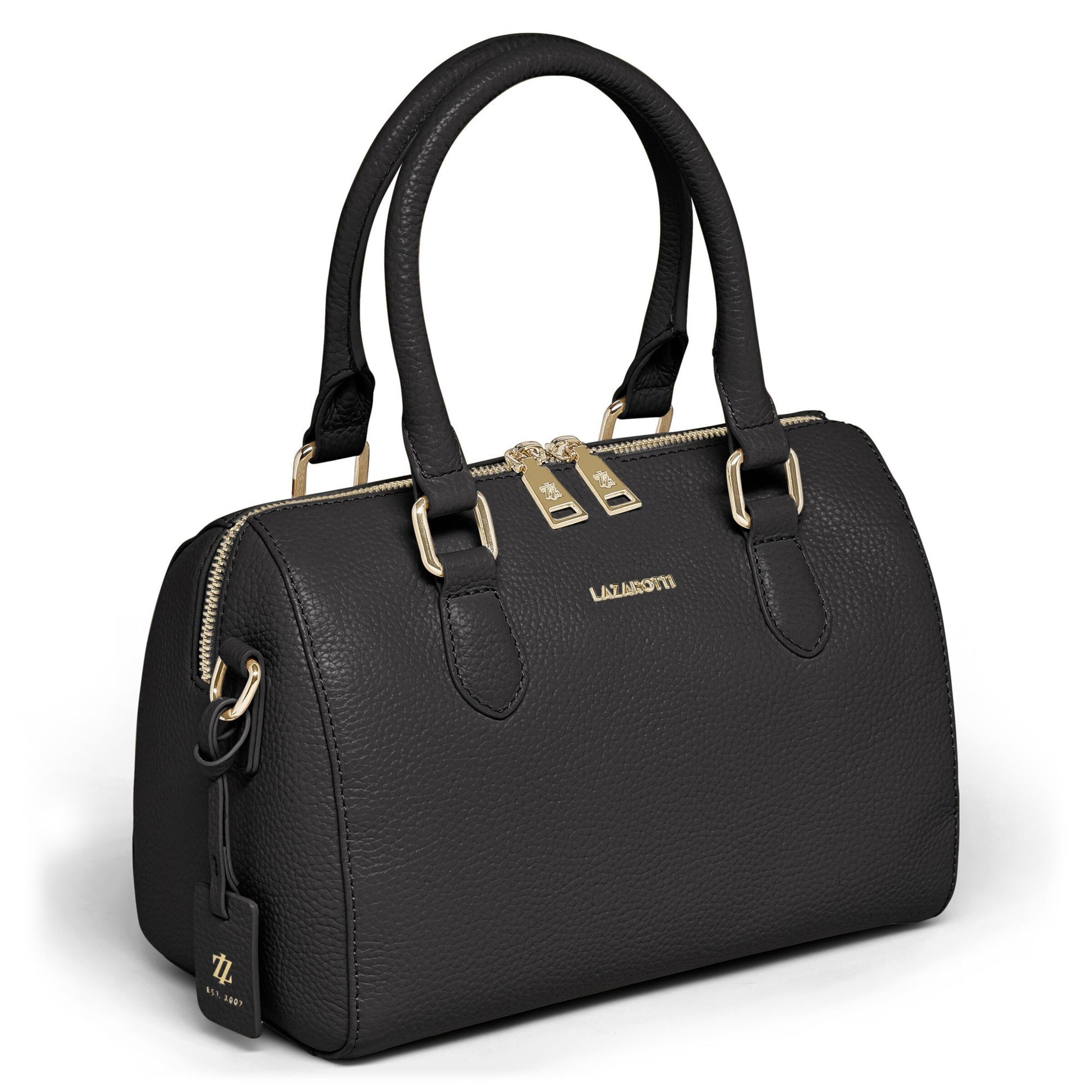Lazarotti Handtas 'Bologna' in Zwart