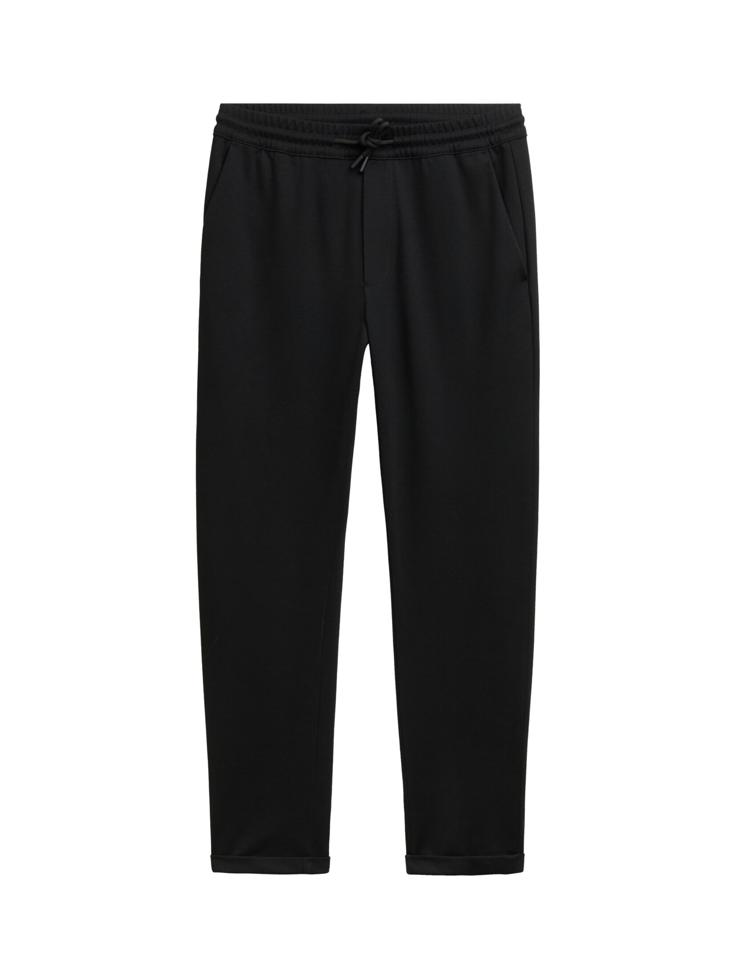 TOM TAILOR DENIM Pants in Black: front