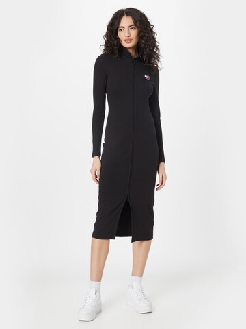 Tommy Jeans Kleid in Schwarz: Vorderseite
