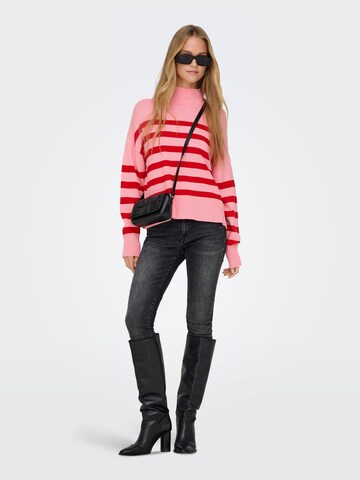 ONLY Pullover 'ONLBari' i pink