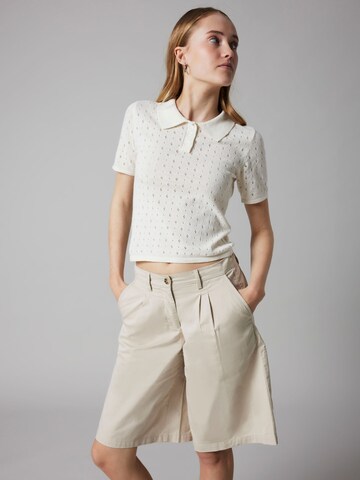 Pull-over LMTD en blanc