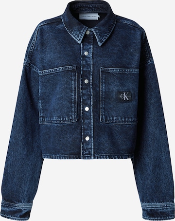 Calvin Klein Jeans Between-season jacket in Blue: front