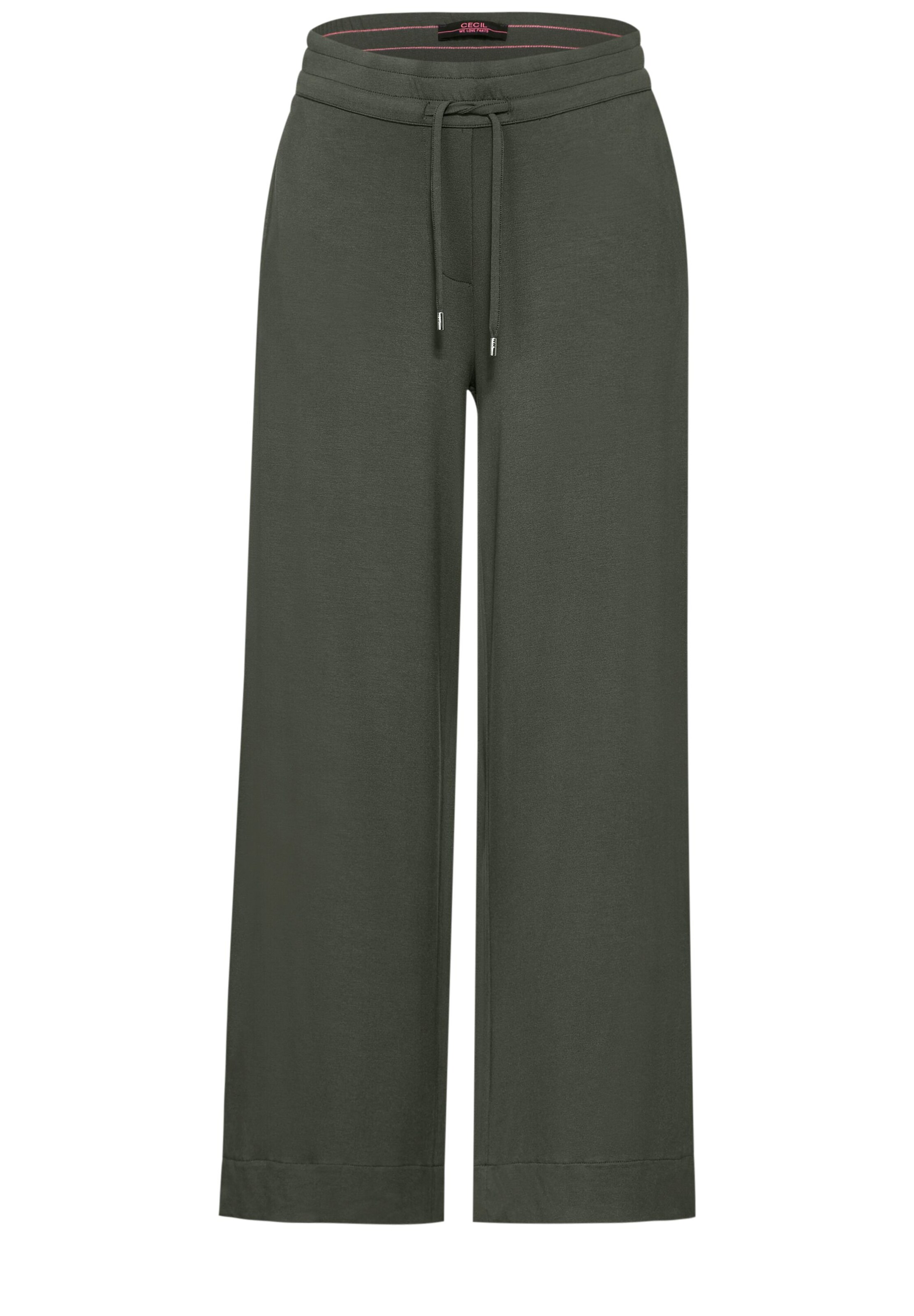 CECIL Loosefit Hose in Grün: Vorderseite