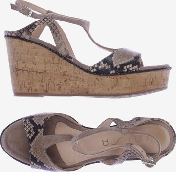UNISA Sandals & High-Heeled Sandals in 40 in Brown: front