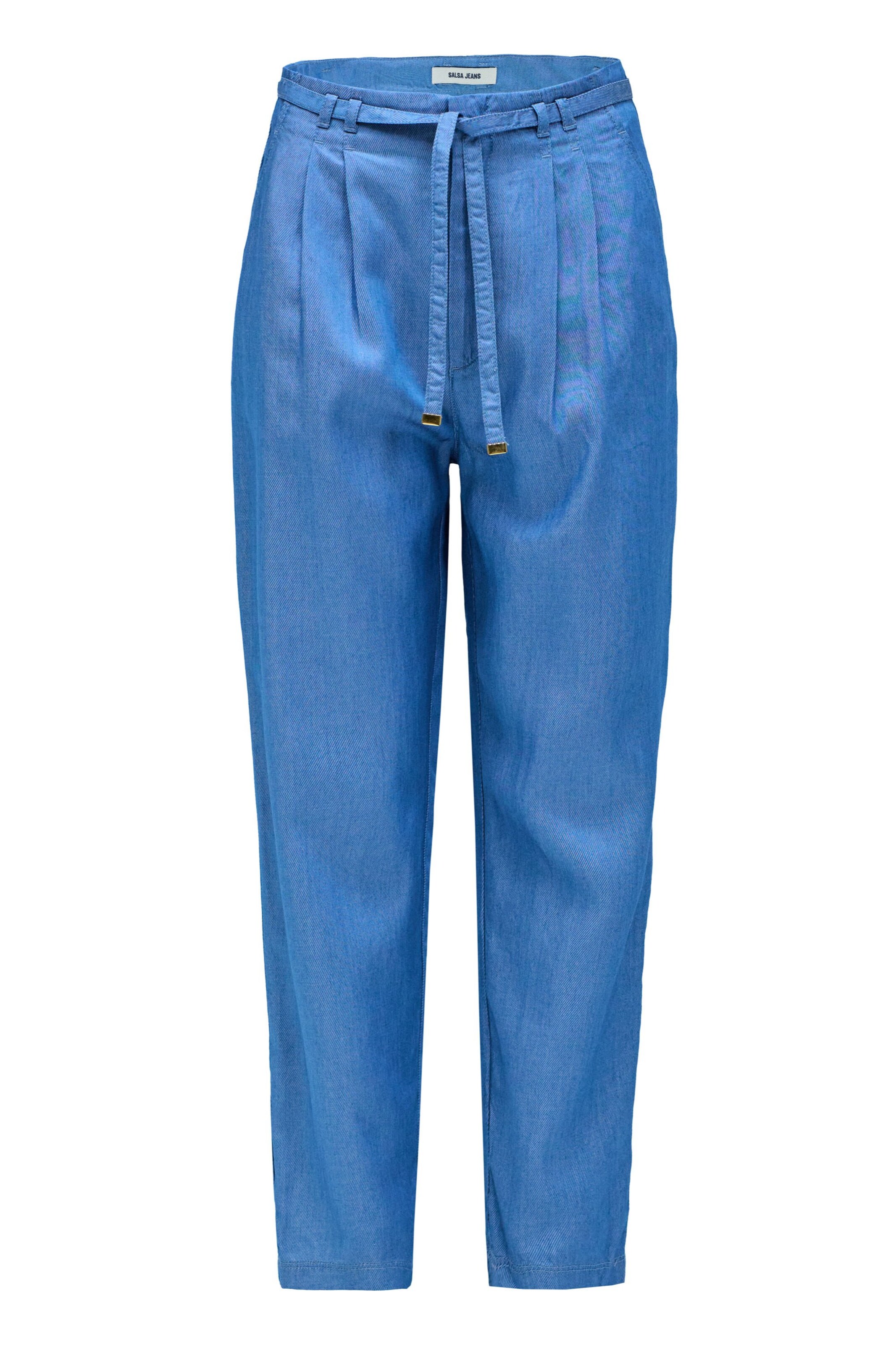 Salsa Jeans Slimfit Chinohose in Blau: Vorderseite