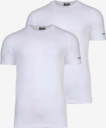 Maglietta di DSQUARED2 in bianco: frontale