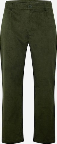 Loosefit Pantalon chino 'Danny' ABOUT YOU en vert : devant