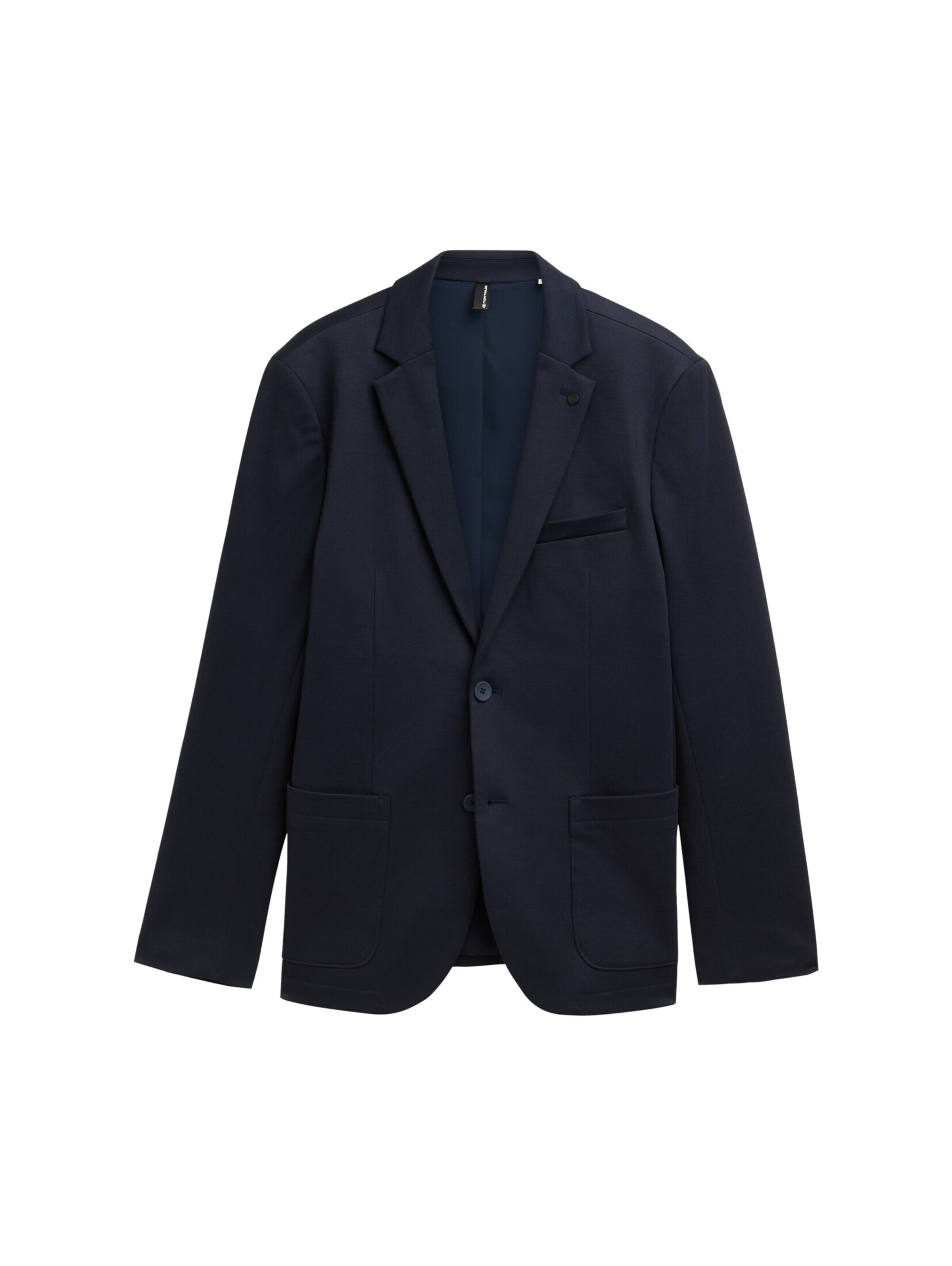 TOM TAILOR Rovný strih Sako - Modrá: predná strana