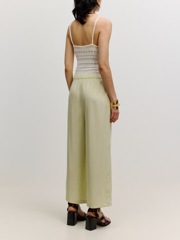 Wide Leg Pantalon 'Nona' EDITED en vert