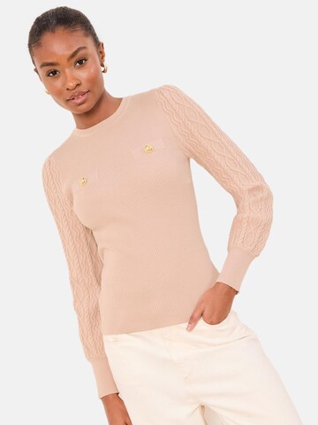 Lipsy Pullover in Beige: Vorderseite