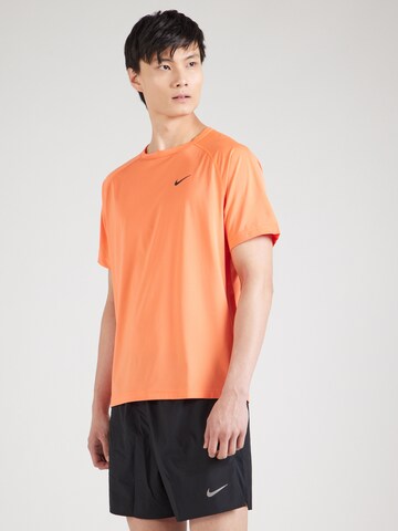 Maglia funzionale 'Ready' di NIKE in arancione: frontale