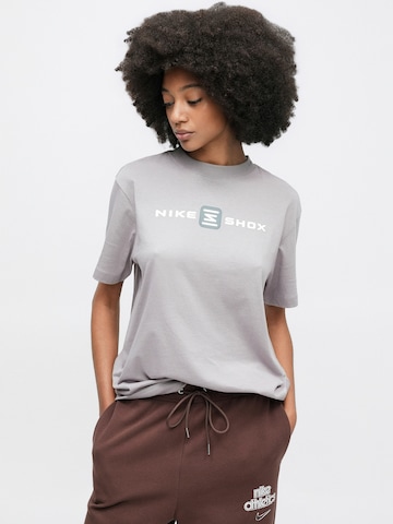 Nike Sportswear Wide Leg Hose 'PHNX FLC' in Braun