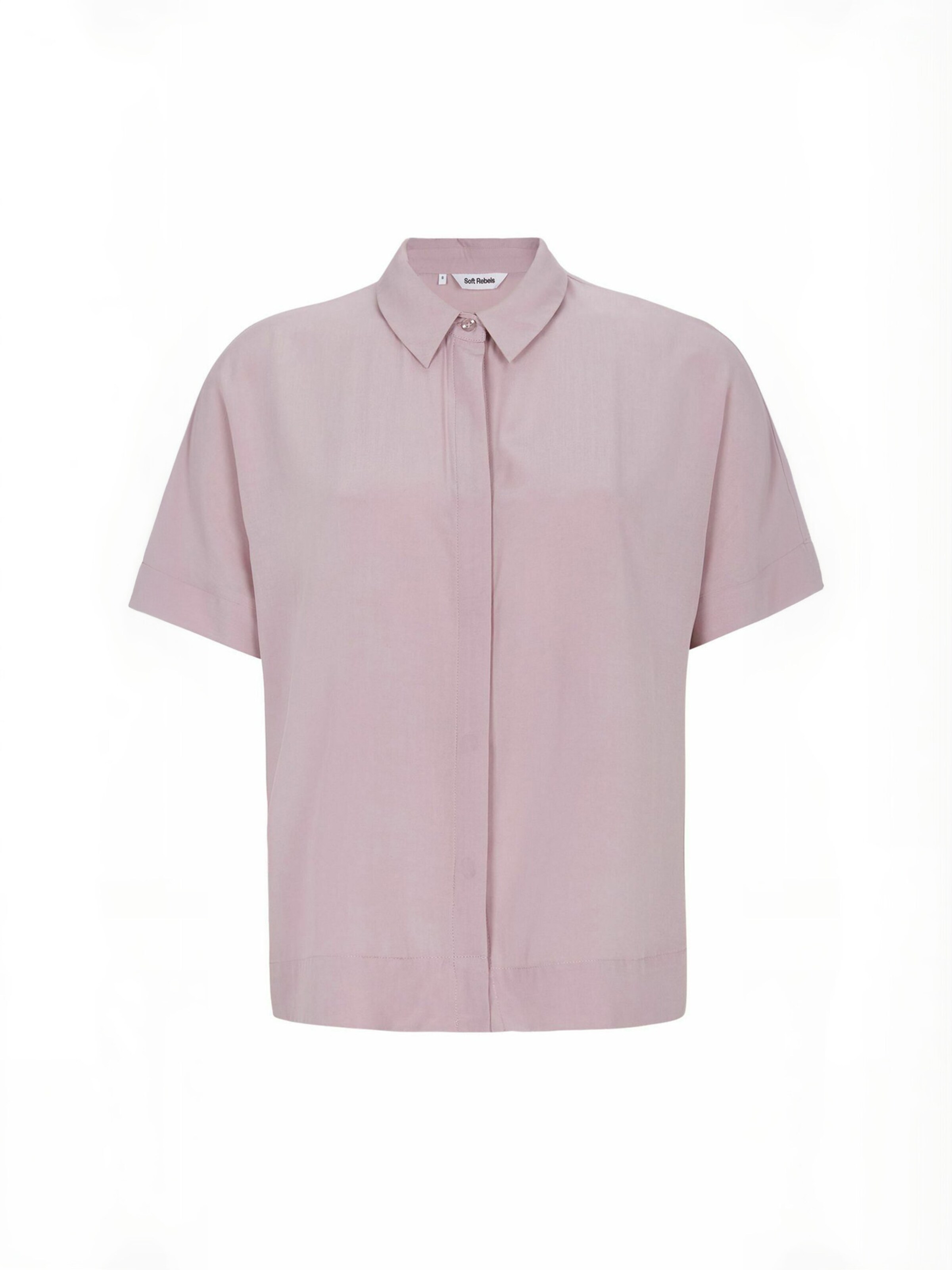 Soft Rebels Shirt ' SRFreedom ' in Lila: voorkant