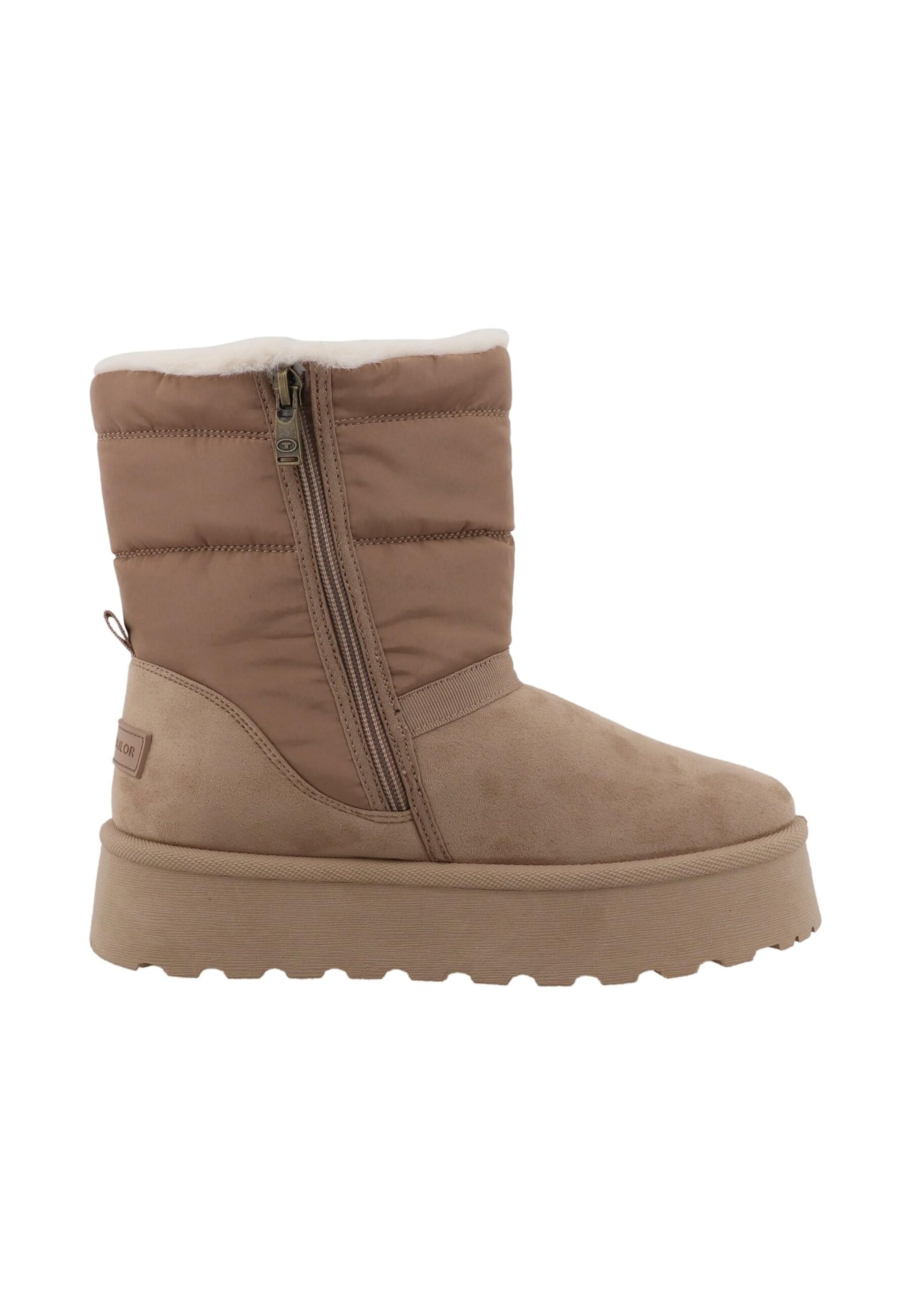TOM TAILOR - Botas em bege