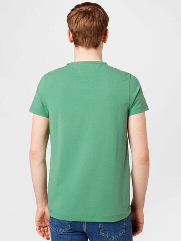 TOMMY HILFIGER - Ajuste estrecho Camiseta en verde