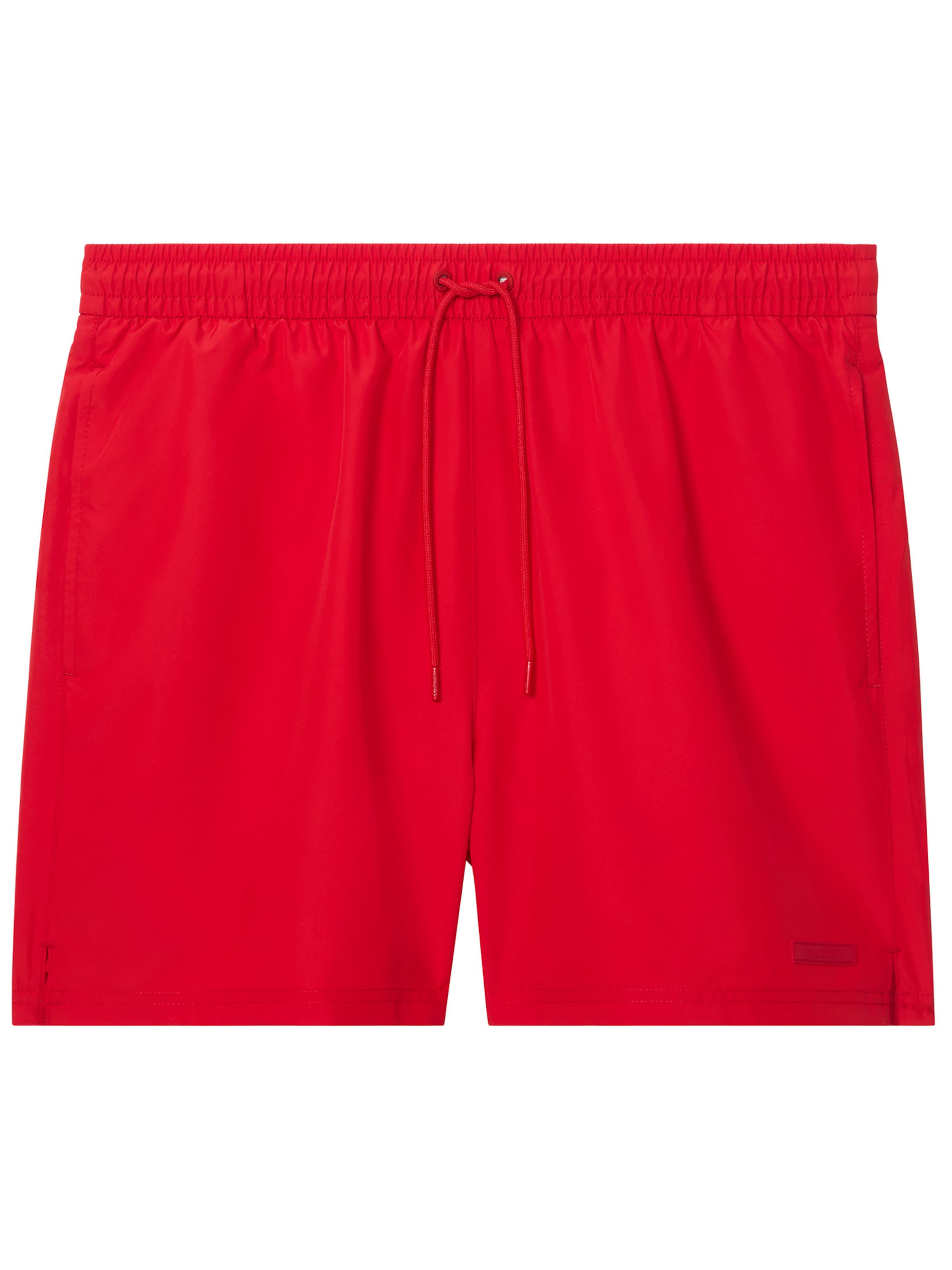 Shorts de bain Calvin Klein Swimwear en rouge : devant