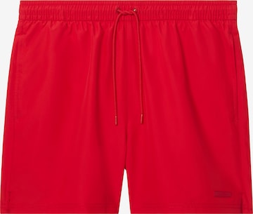 Shorts de bain Calvin Klein Swimwear en rouge : devant