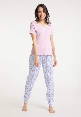 BRUNO BANANI Pyjama 'Mason' in Roze: voorkant