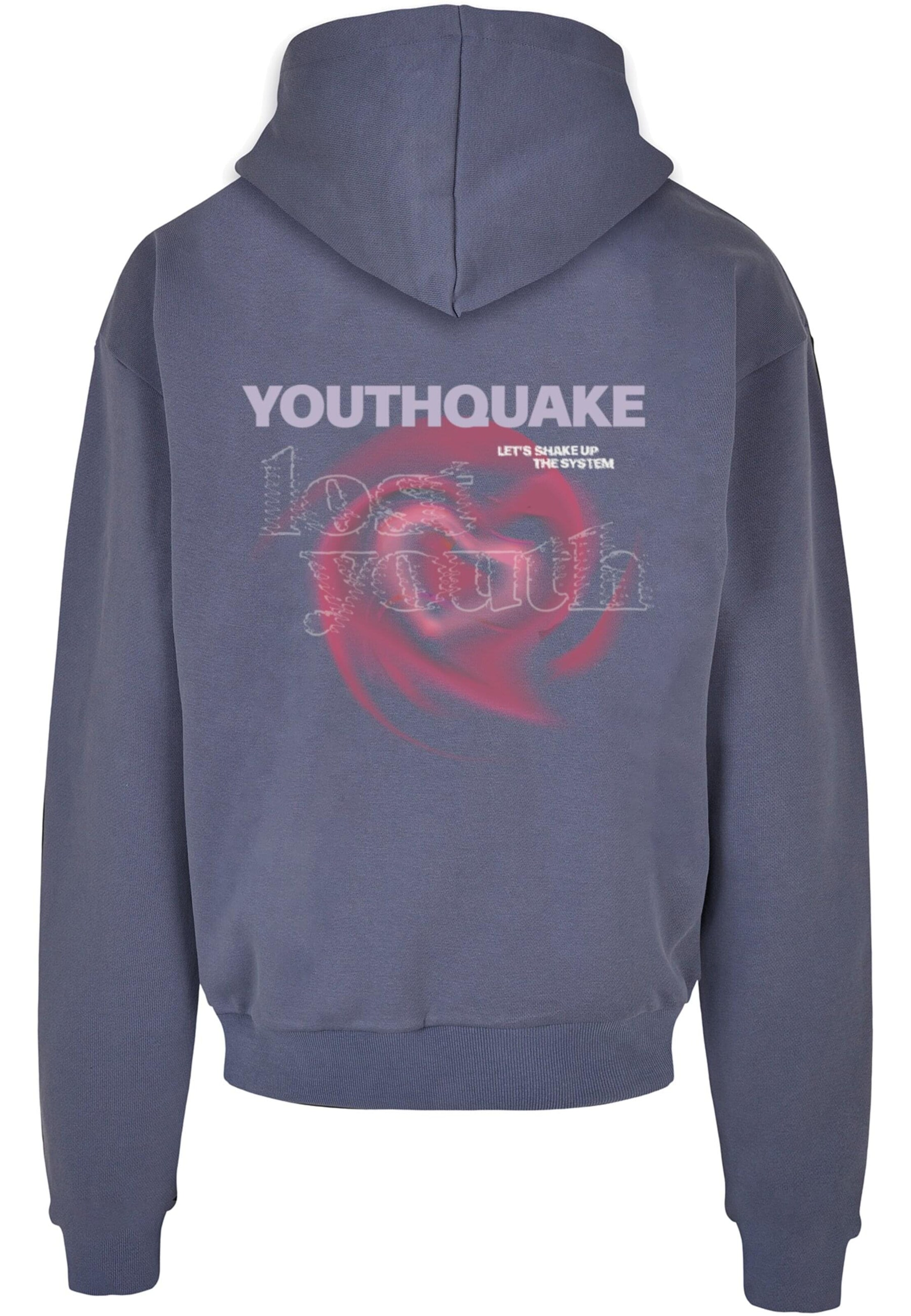 Lost Youth - Sweatshirt 'Youthquake' em azul