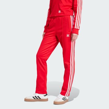 ADIDAS ORIGINALS Regular Trousers 'Montreal' in Red