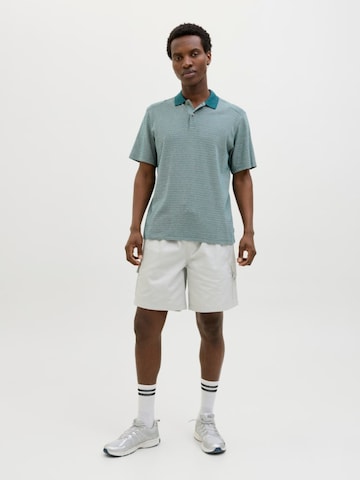 JACK & JONES Shirt 'JCOLATIM POLO SS' in Grey