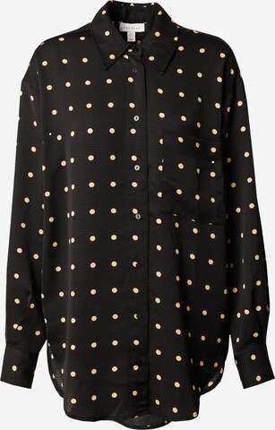 TOPSHOP Blouse in Black: front