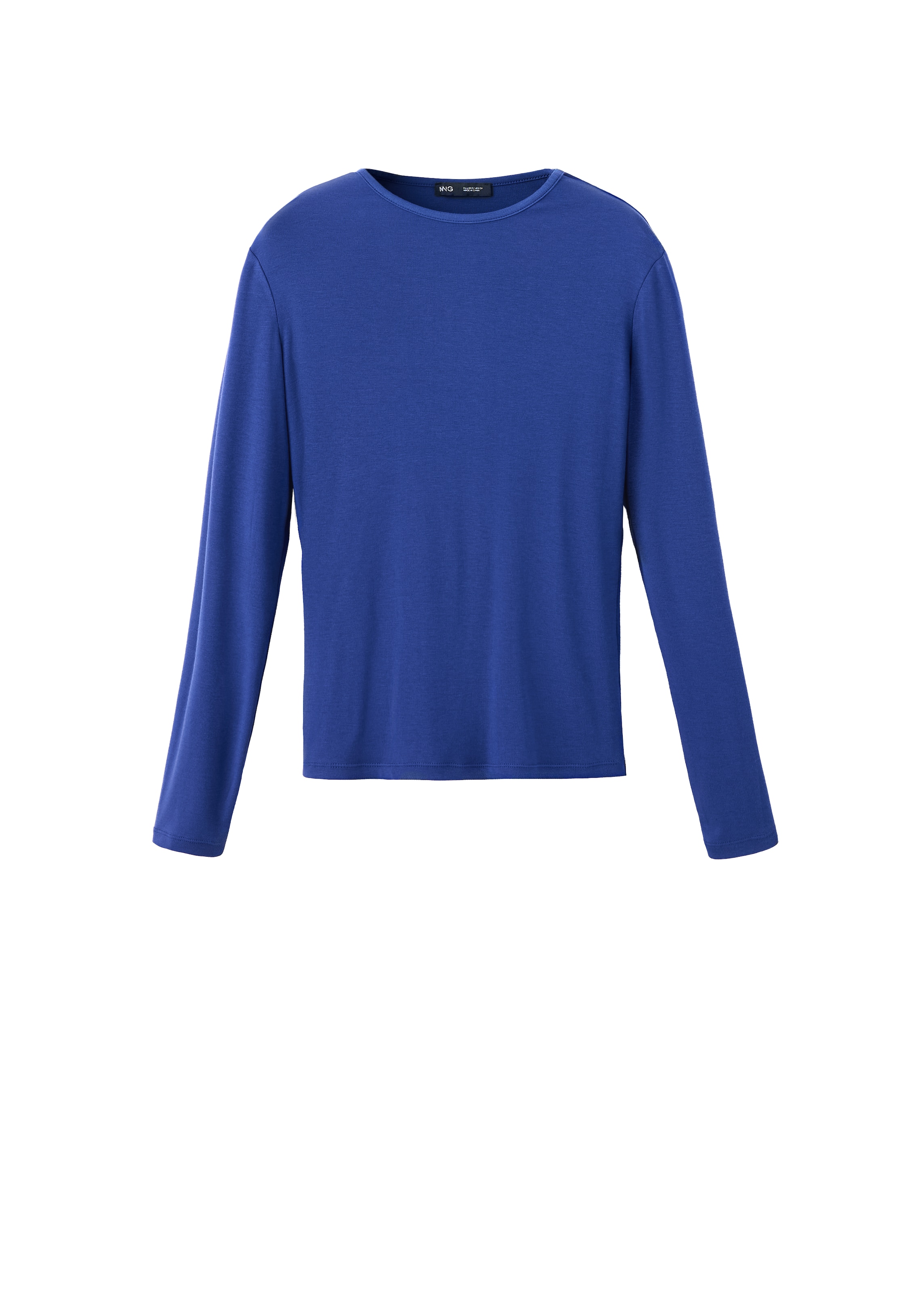 MANGO T-shirt 'SECONDCA' i blå: framsida