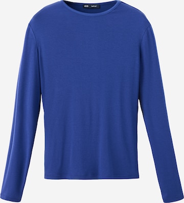 MANGO T-shirt 'SECONDCA' i blå: framsida