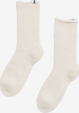 ARMEDANGELS Socks in Beige: front
