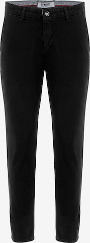 Redbridge Regular Chino Pants 'El Cajon' in Black: front