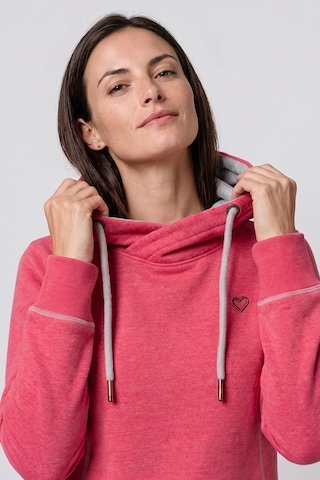 alife & kickin Sweatshirt 'AlvaAK A' in Rood