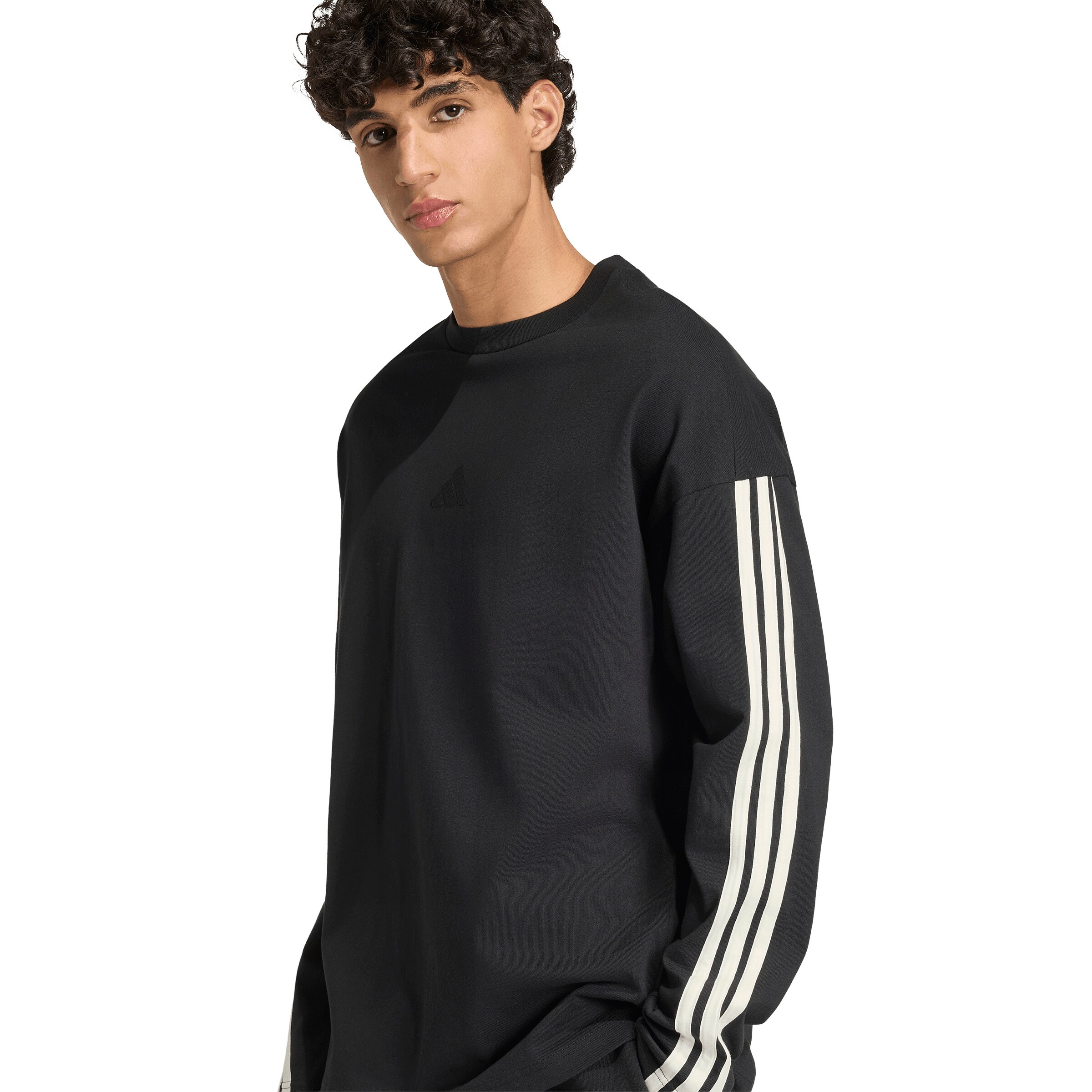 juoda ADIDAS SPORTSWEAR Sportiniai marškinėliai