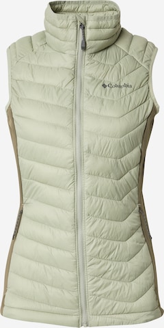 žalia COLUMBIA Sportinė liemenė 'Powder Pass™ II': priekis